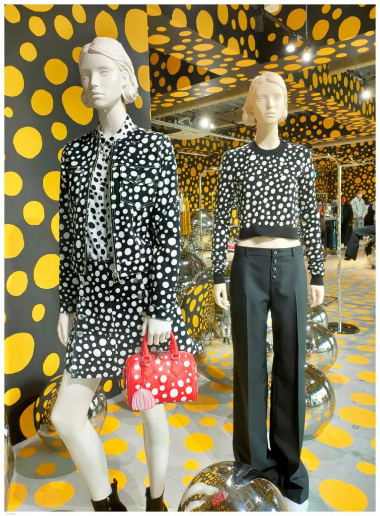 「ルイ・ヴィトン × 草間彌生」ポップアップストアの様子