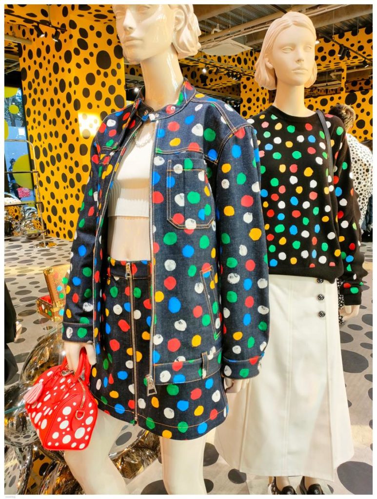 「ルイ・ヴィトン × 草間彌生」ポップアップストアの様子