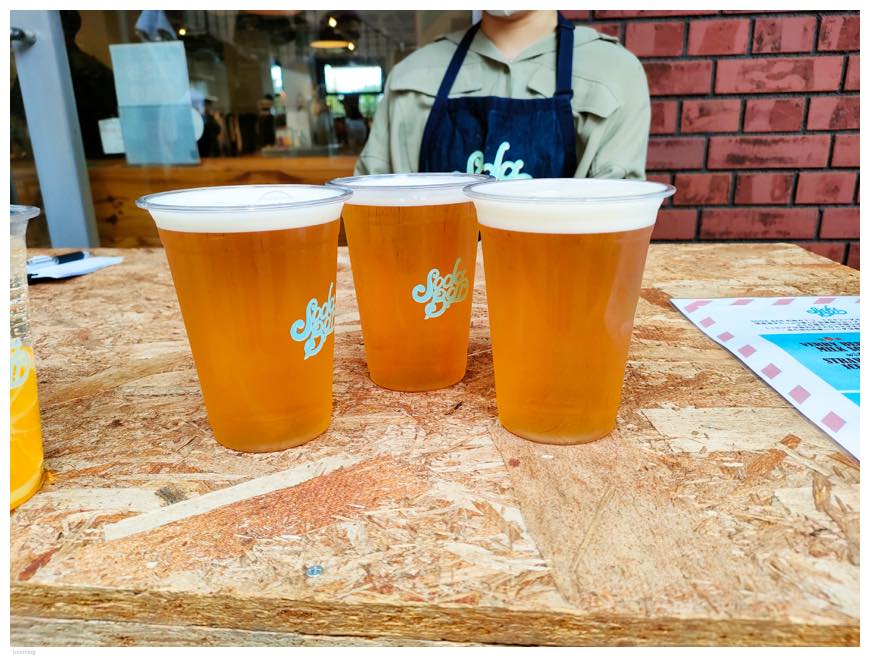 MARINE YOGA 2023 レッスン後のビール