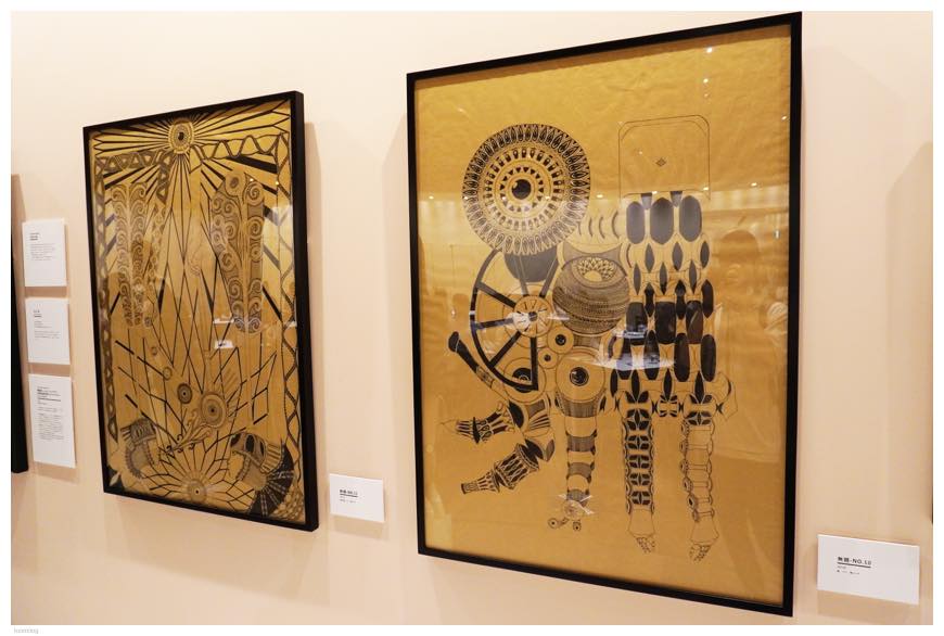 特定非営利活動法人 虹色の風 の展示「Passion-内在する情熱」